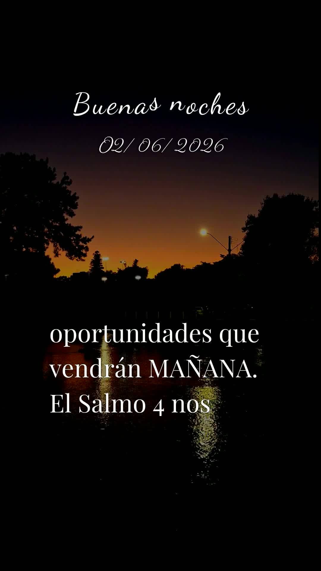 Boa noite. Hoje é terça-feira, 2 de Junho de 2026, e chegamos ao fim de mais um dia abençoado. Que Deus abençoe este momento de descanso, renovando n...