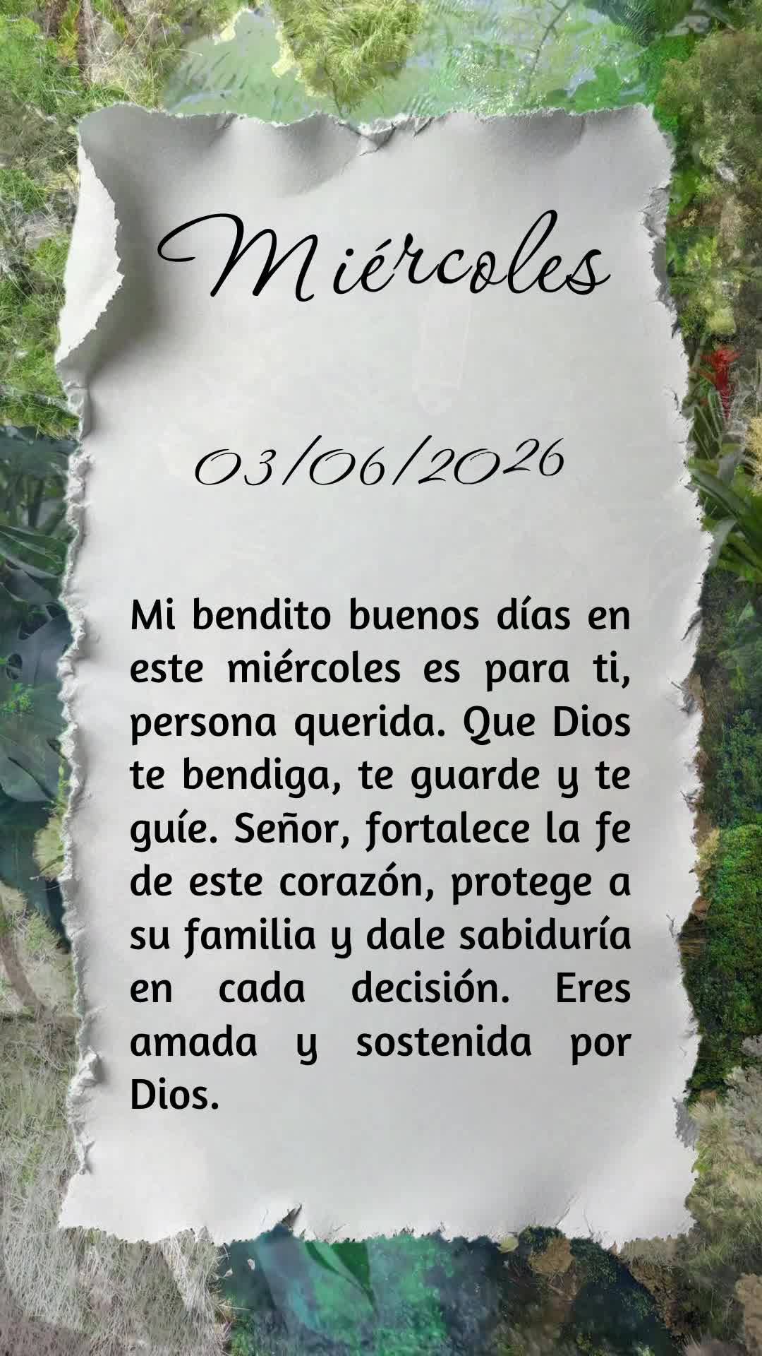 Meu bom dia especial nesta quarta-feira é para você, pessoa querida. Que Deus te abençoe, te guarde e te guie em cada passo. Senhor, fortalece a fé d...