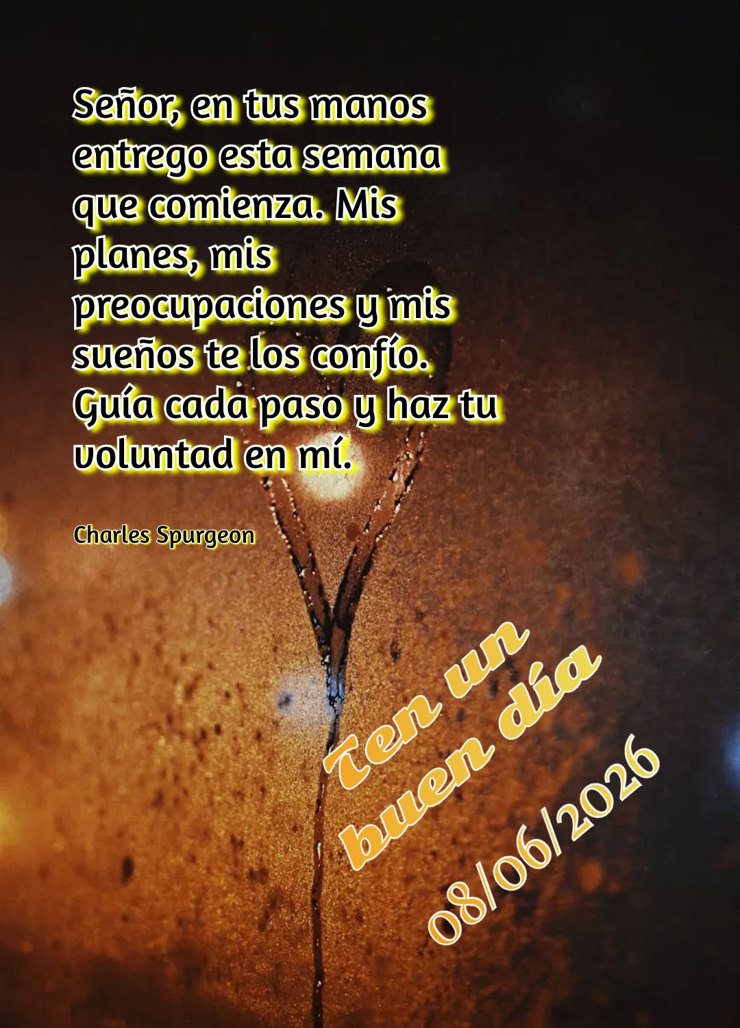 Obrigado, Senhor, por mais uma semana que se inicia. Sou grato pelo fôlego de vida, pela família ao meu lado e por Tuas bênçãos que se renovam a cad...