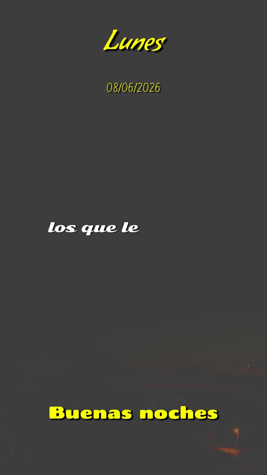 Boa noite. Nesta segunda-feira, 8 de Junho de 2026, eu oro, eu declaro e eu profetizo que a bênção do Senhor te alcance onde quer que estejas neste ex...