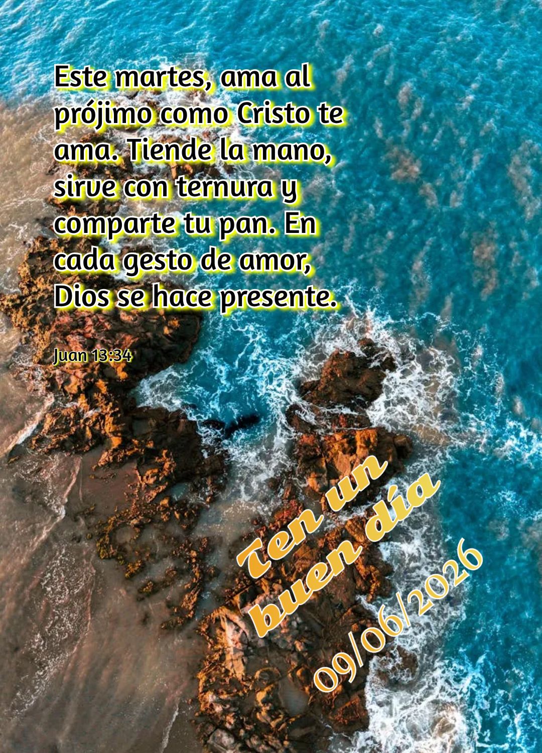 Que nesta terça-feira o Senhor abençoe a sua vida, a sua casa e a sua família. Que a paz de Cristo habite em cada coração e ilumine cada passo seu. ...