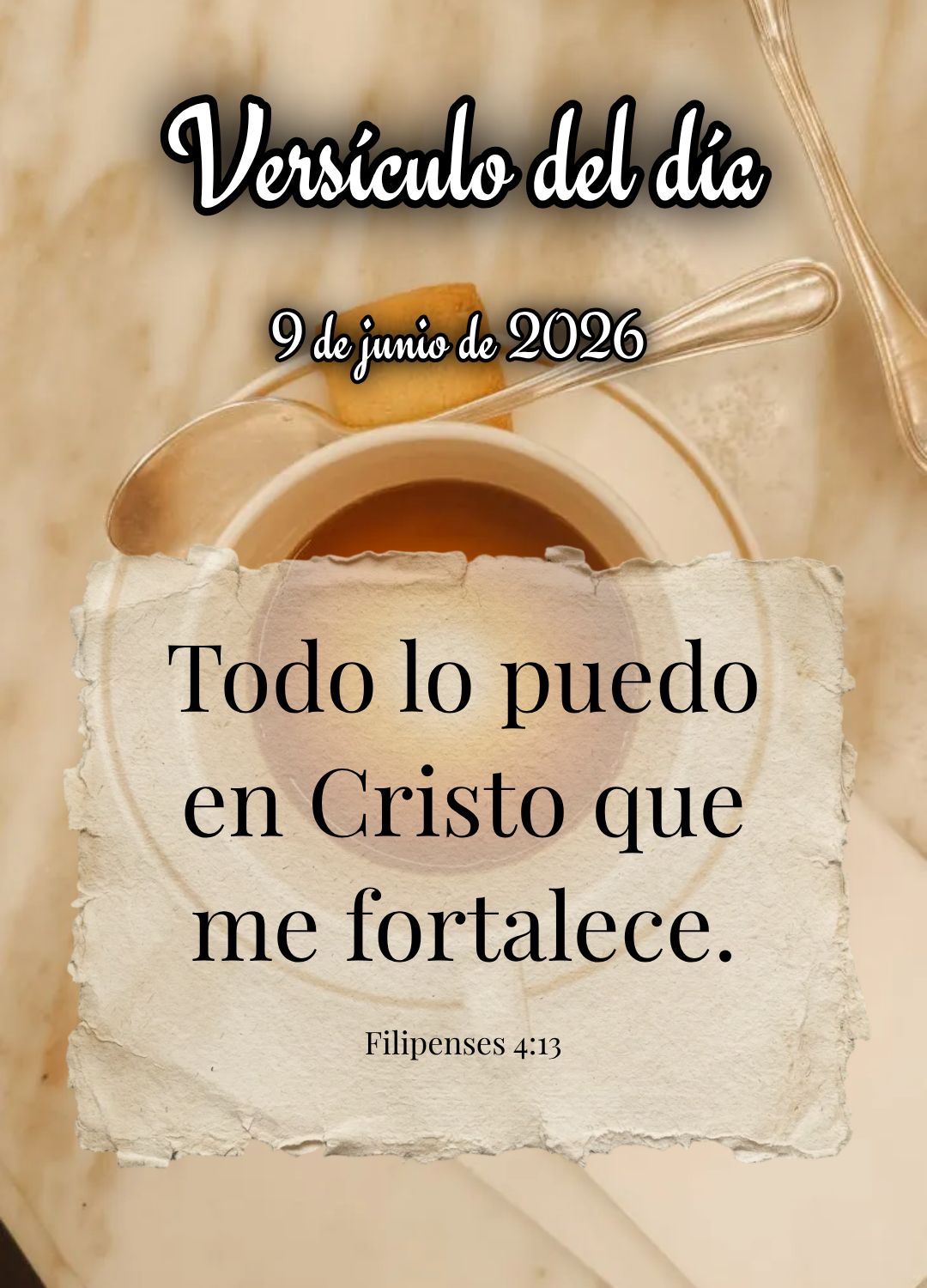 Posso todas as coisas naquele que me fortalece. Versículo do dia Filipenses 4:13
