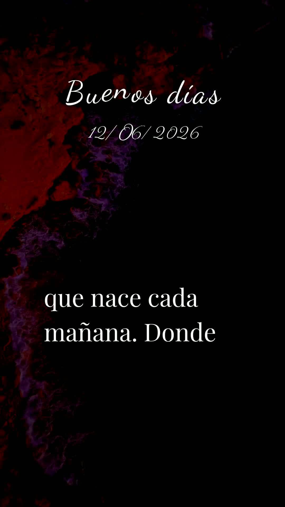 Bom dia! Nesta sexta-feira, 12 de Junho de 2026, que o céu se abra sobre a sua vida e derrame bênçãos sem medida. Que cada passo seu seja guiado pela...