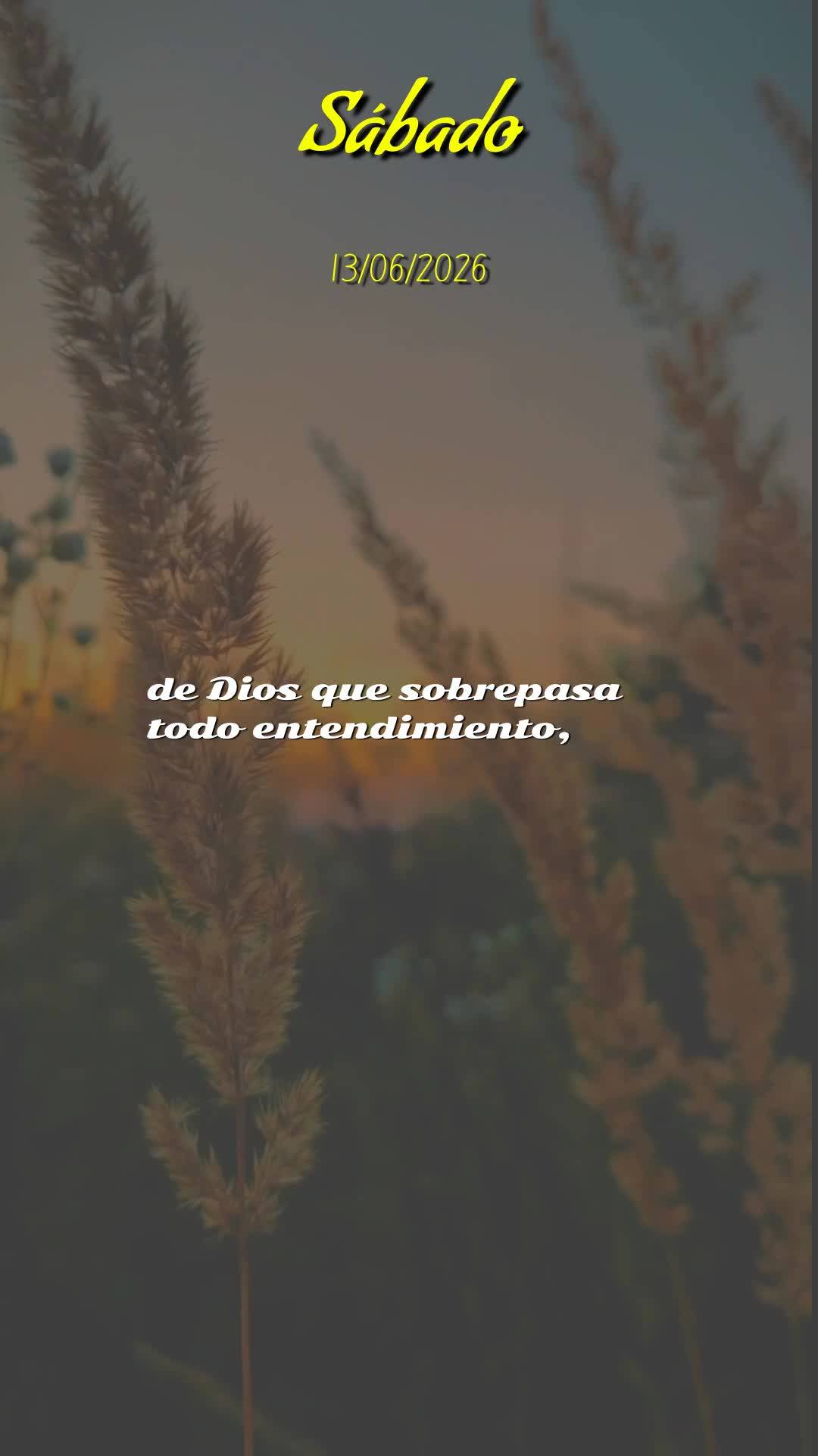 Bom dia! Neste sábado, 13 de Junho de 2026, recebe esta bênção com o coração aberto. Que o Senhor Jesus caminhe contigo, ao teu lado como teu fiel ...