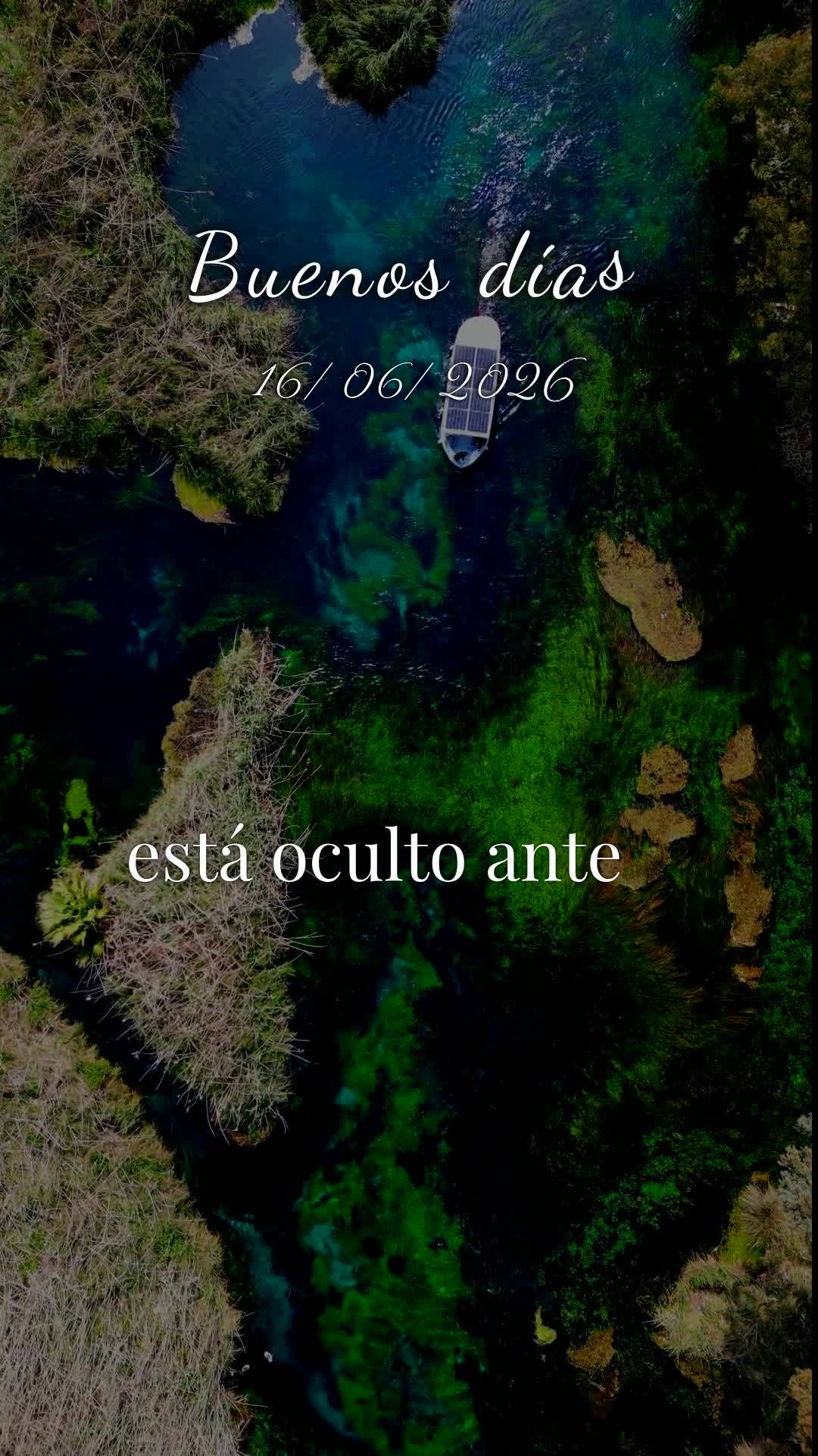 Bom dia! Nesta terça-feira, 16 de Junho de 2026, eu declaro que o céu se abra sobre a sua vida e derrame bênçãos sem medida. Que cada passo seu seja...