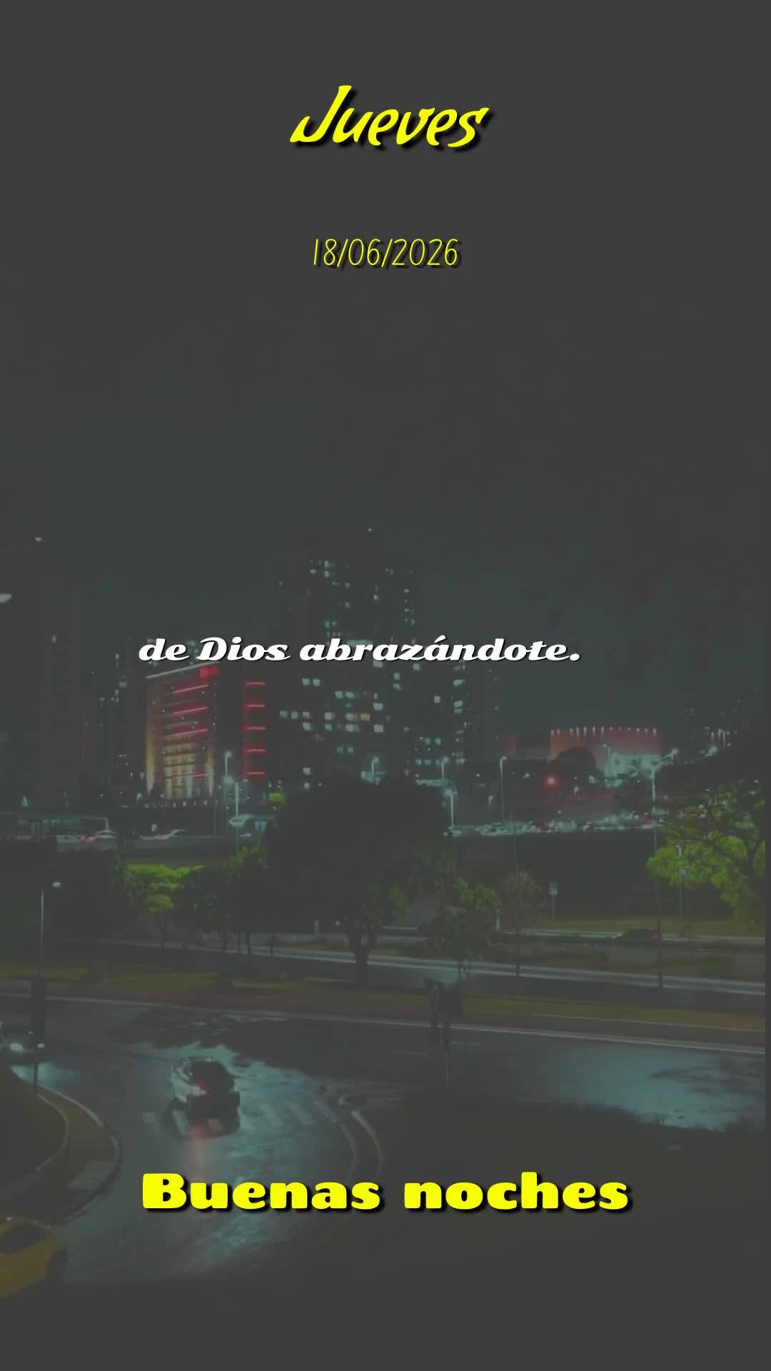 Boa noite. Nesta quinta-feira, dezoito de junho, quando a noite cai mansa sobre o Brasil, Deus acende as estrelas para lembrar que a esperança nunca se ...