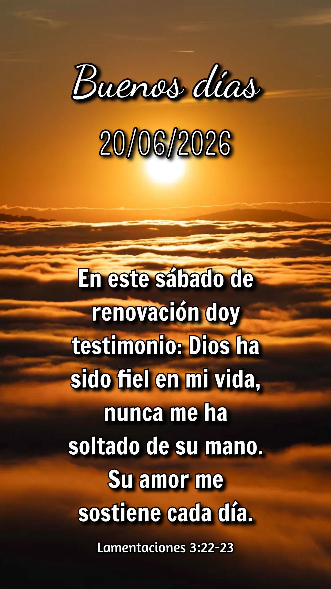 Neste sábado de descanso, levante-se com coragem! Deus está contigo e não te deixará cair. Não temas, pois Ele renova as tuas forças. Josué 1:9
