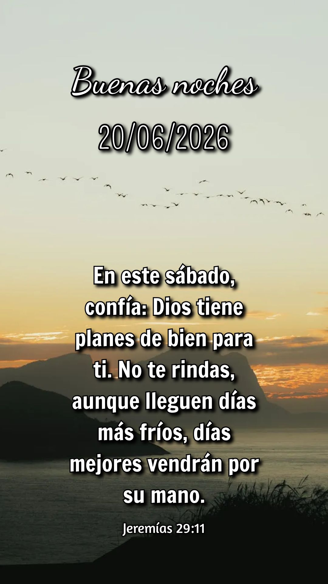 Neste sábado de descanso, que Deus abençoe a sua vida, a sua casa e a sua família. Que o calor do amor de Cristo aqueça cada coração no frio que ch...
