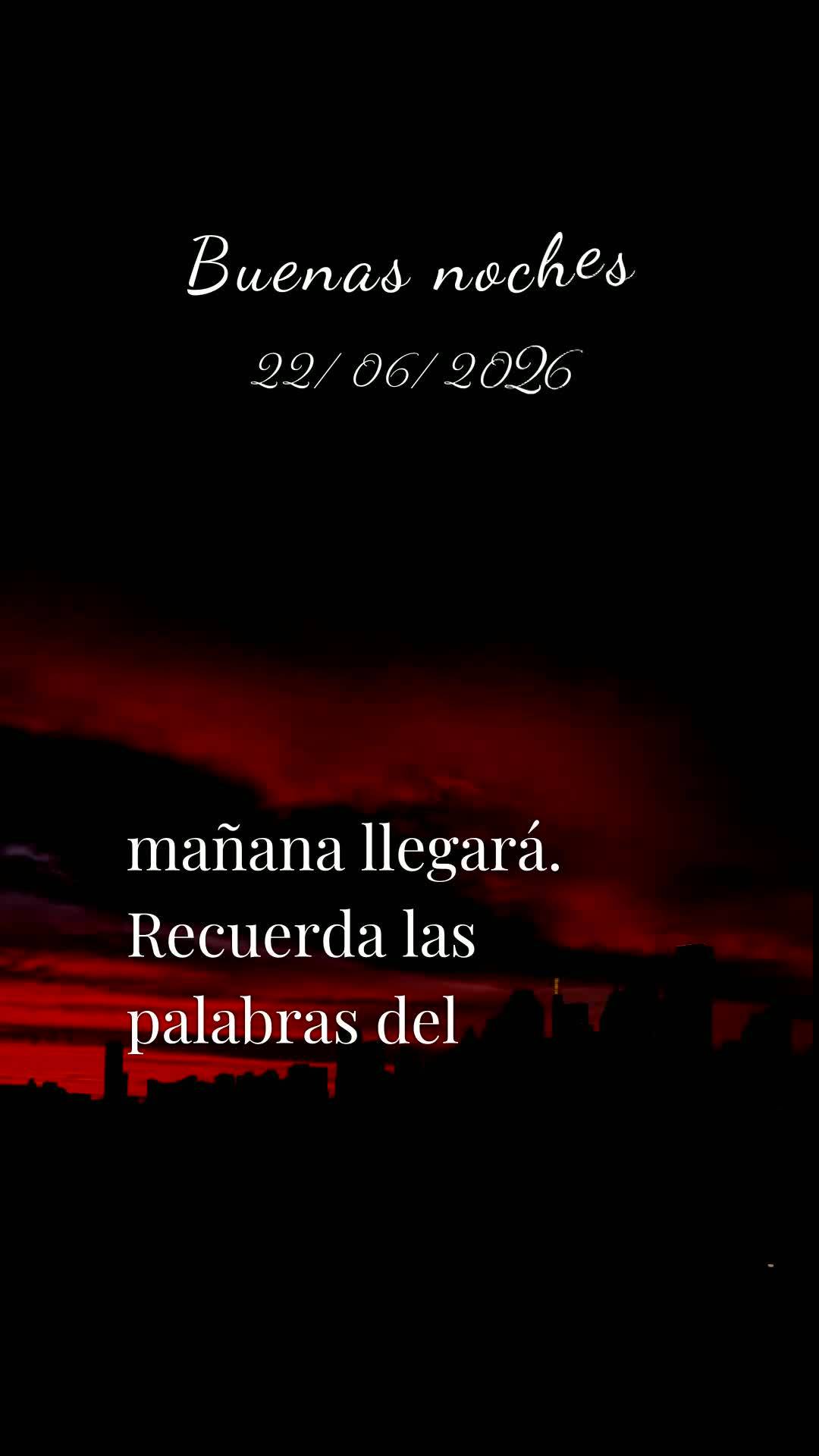 Boa noite. Nesta Segunda-feira, vinte e dois de Junho de dois mil e vinte e seis, que Deus abençoe este momento de descanso, renovando suas forças e ac...