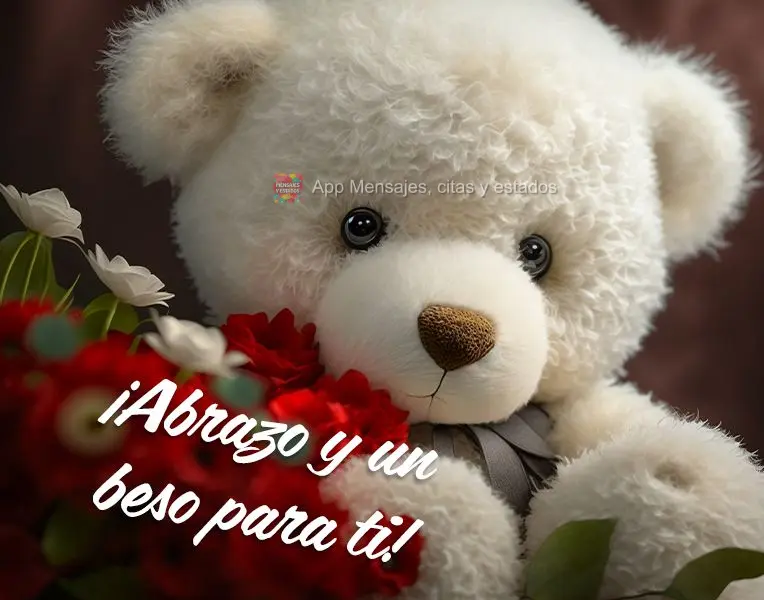 ¡abrazo y un beso para ti!