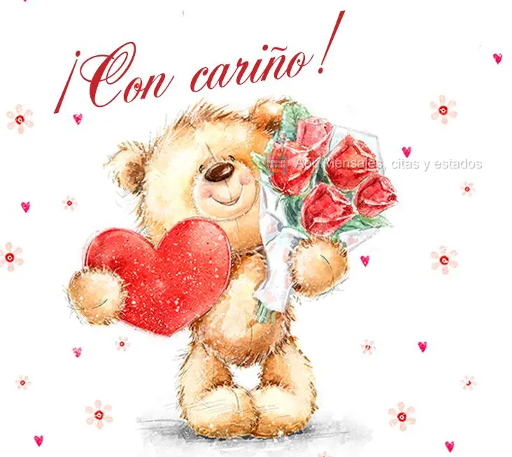 ¡Con cariño!