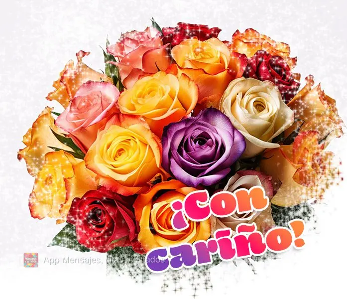 ¡Con cariño!