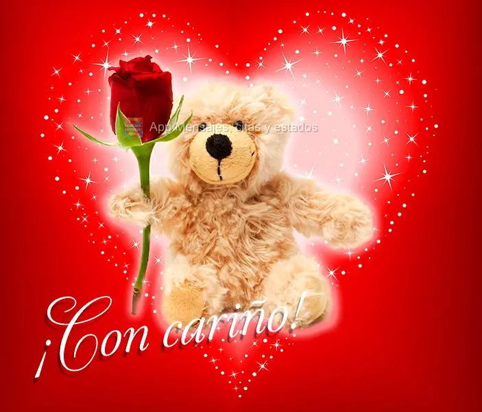 ¡Con cariño!