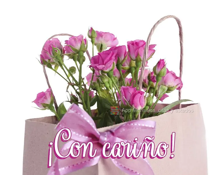 ¡Con cariño!