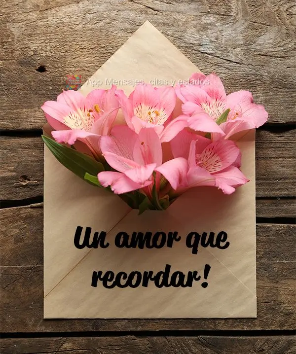 ¡Con cariño para ti!