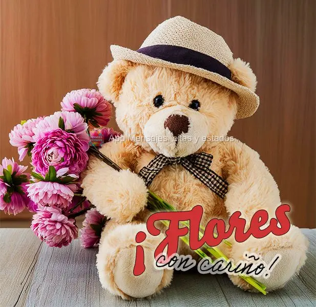 ¡Flores con cariño!