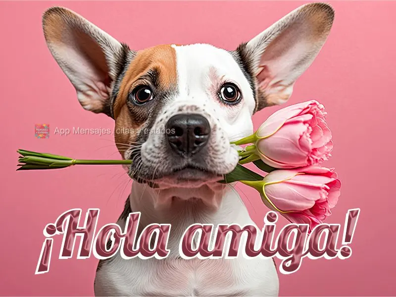 ¡Hola amiga!