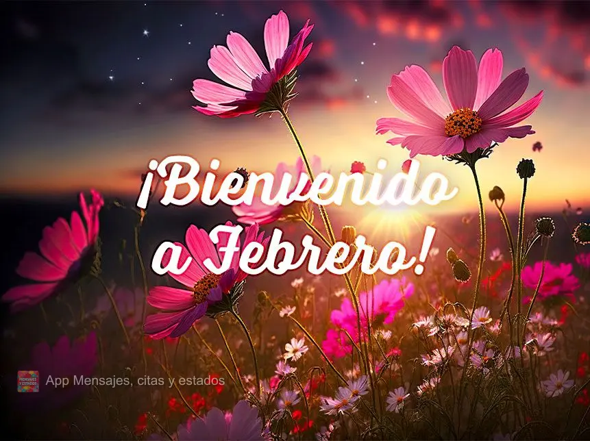 ¡Bienvenido a febrero!