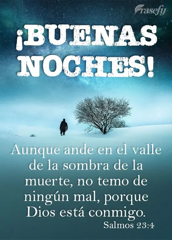 Ainda que eu ande no vale da sombra da morte, não temerei mal algum, pois Deus está comigo!  Boa noite! Salmos 23:4 