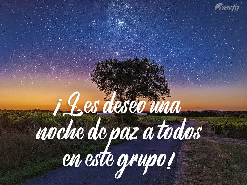 Desejo uma noite de paz para todos deste grupo!
