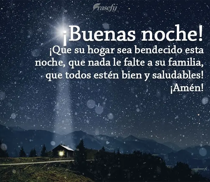 Que sua casa seja abençoada esta noite, que nada falte para a sua família, que estejam todos bem e com saúde! Amém! Boa noite!