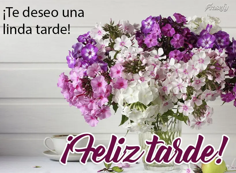 Desejo uma linda tarde para você! Boa tarde! 
