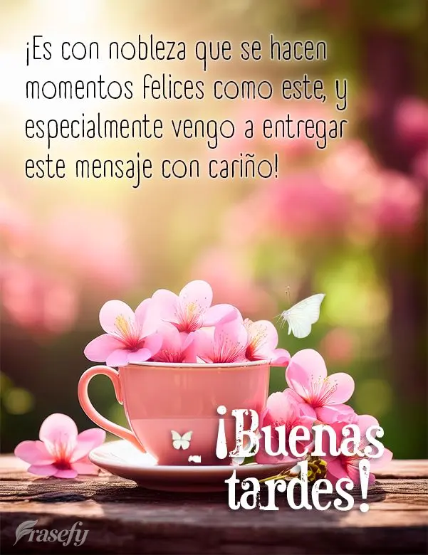 É com candura que se fazem momentos felizes como este, que venho especialmente entregar com carinho esta mensagem!  Boa tarde!