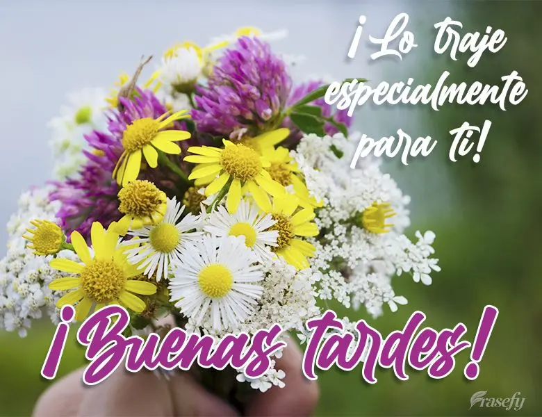 Trouxe especialmente para você! 
 Boa tarde!