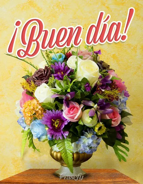 ¡Buen día!