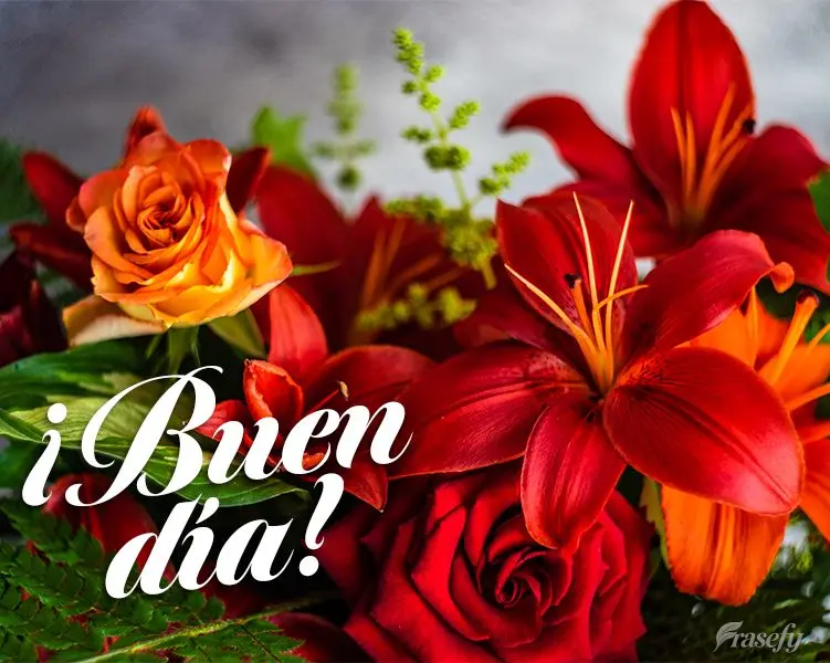 ¡Buen día!