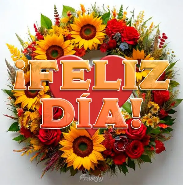 ¡Feliz día!