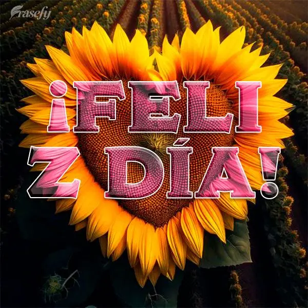 ¡Feliz día!