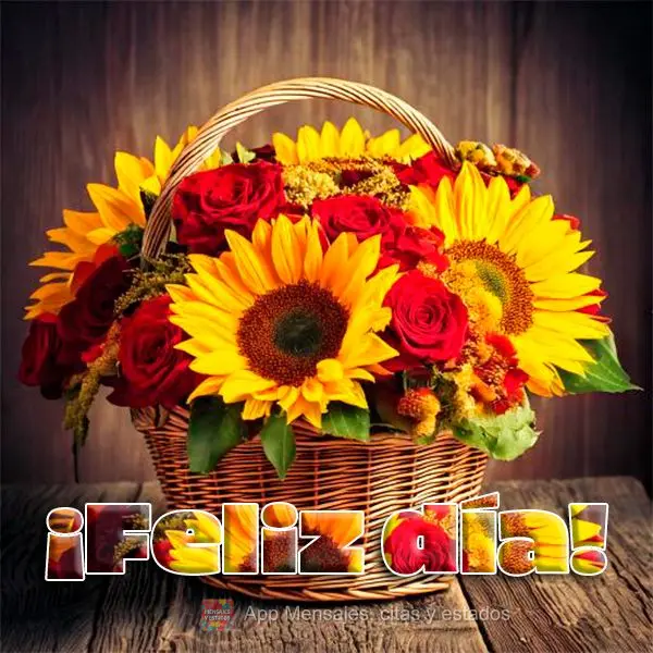 ¡Feliz día!