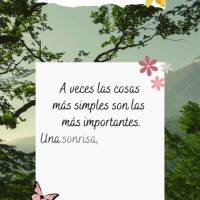 A veces las cosas más simples son las más importantes. Una sonrisa, un abrazo, una palabra amiga pueden transformar el día de alguien y marcar la dife...