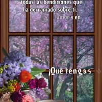 Agradece a Dios por un día más de vida y por todas las bendiciones que ha derramado sobre ti. Confía en Su amor y en Su sabiduría para guiar tus paso...
