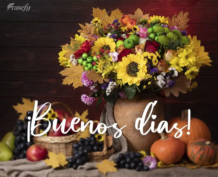 ¡Buenos días!