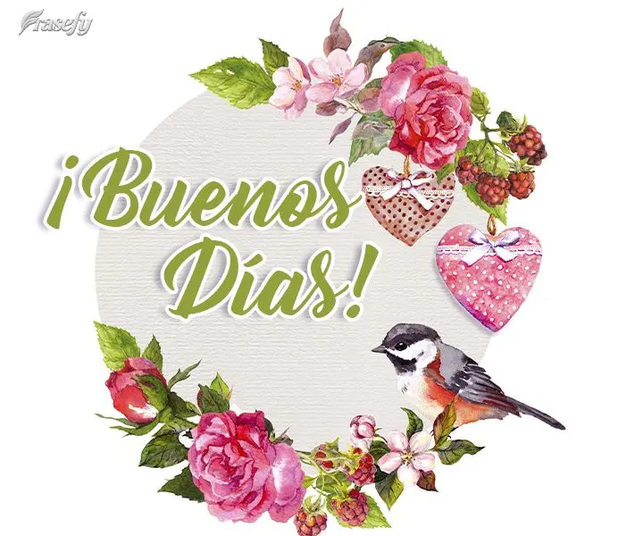 ¡Buenos días!