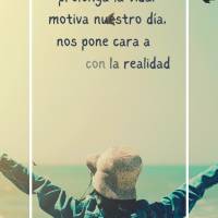 ¡Crear expectativas prolonga la vida, motiva nuestro día, nos pone cara a cara con la realidad y nos hace verdaderamente libres! ¡Buen día!