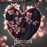 ¡Decora tu día con amor y un jardín de alegría crecerá en tu corazón! ¡Buen día!