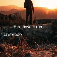 Empieza el día creyendo en tu potencial, y sé resiliente frente al viento que viene en contra, porque después de la tormenta siempre habrá días de p...