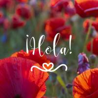 ¡Hola! Que tu día sea próspero… Que venga con muchas bendiciones. ¡Es mucho amor! Comparte las cosas buenas de la vida! ¡Y no te olvides de ser fe...