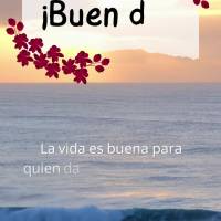 La vida es buena para quien da gracias, los días son ligeros para quien camina en fe, los sueños son posibles para quien no se rinde. ¡Buen día!