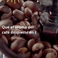 Que el aroma del café despierte en ti la motivación que necesitas para alcanzar todas tus metas. ¡Buenos días!