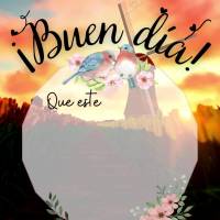 Que este nuevo día llegue lleno de luz, buena gente, lleno de sonrisas, buenas noticias y grandes energías. ¡Buen día!