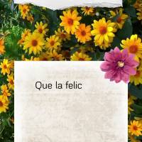Que la felicidad llene tu corazón de coraje y que mantengas la frente en alto todos los días con la voluntad de vencer. ¡Buen día!