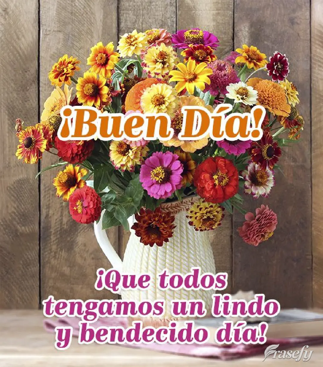 ¡Que todos tengamos un lindo y bendecido día! ¡Buen Día!