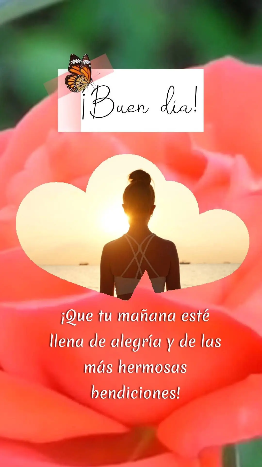 ¡Que tu mañana esté llena de alegría y de las más hermosas bendiciones! ¡Buen día!