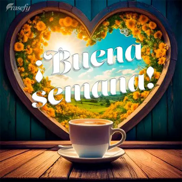 ¡Buena semana!