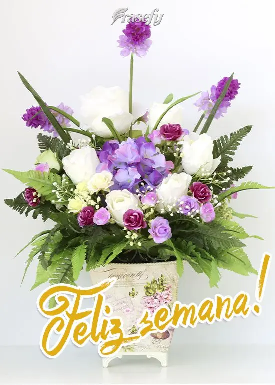 ¡Feliz semana!
