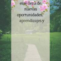 Que esta semana esté llena de nuevas oportunidades, aprendizajes y logros. Que cada día sea una nueva oportunidad de ser felices y marcar la diferencia...
